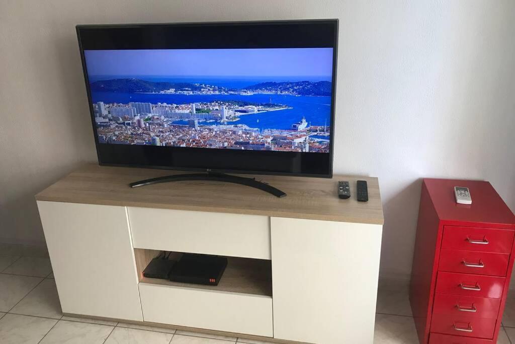 Studio Meuble Climatise Toulon Mourillon Bord De Mer Eksteriør bilde